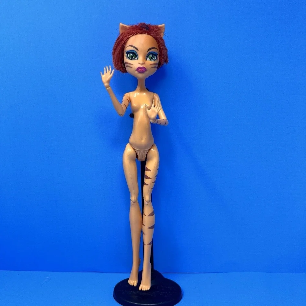 Monster High Toralei‎ Stripe Doll Freaky Field Trip Mattel Rare Toy Figure 2011